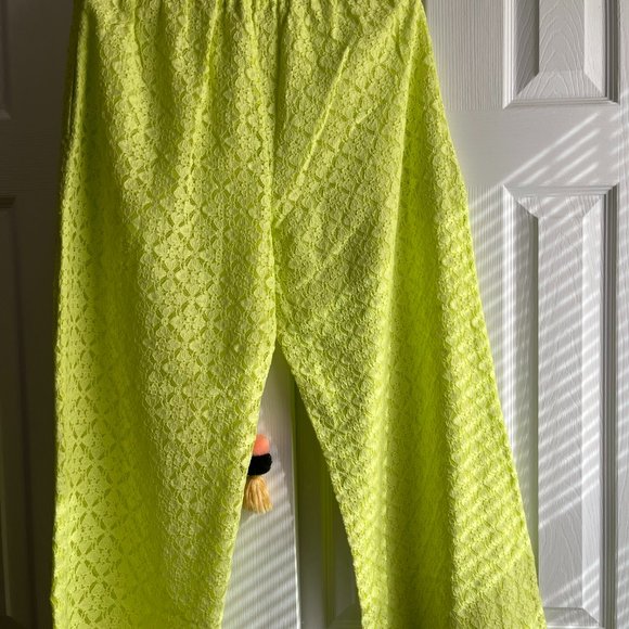 Lace Wide-Leg Pants - Picture 9 of 16